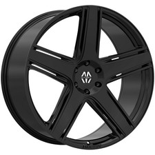 Massiv 926 Classico 22x9 5x112 +32mm Gloss Black Wheel Rim 22" Inch