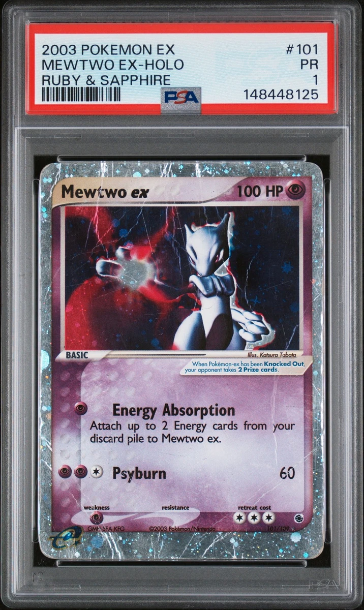 how much is a mewtwo ex pokemon card worth Mewtwo ex Pokémon TCG Cards for sale