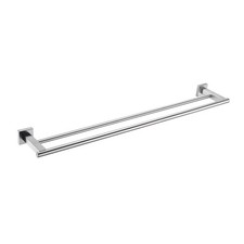 30-Inch Bathroom Double Towel Bar Brushed Stainless Steel Bath Towel Rack Hol...