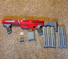 Dart Zone Pro Series MK-1.2 Dart Blaster w/ Magazines, Accessories  Box