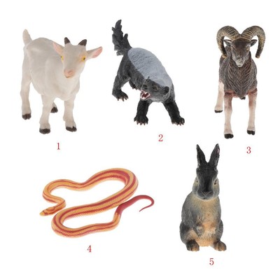 Realistische Tiere Actionfigur Modell Pädagogisches Lernen Kognitives Spielzeug