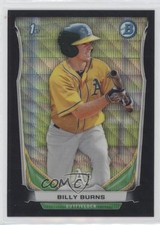 2014 Bowman Prospects Chrome Black Wave Refractor Billy Burns #BCP19 1hs9