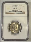 1934-D Washington Quarter — photo from another recent sale