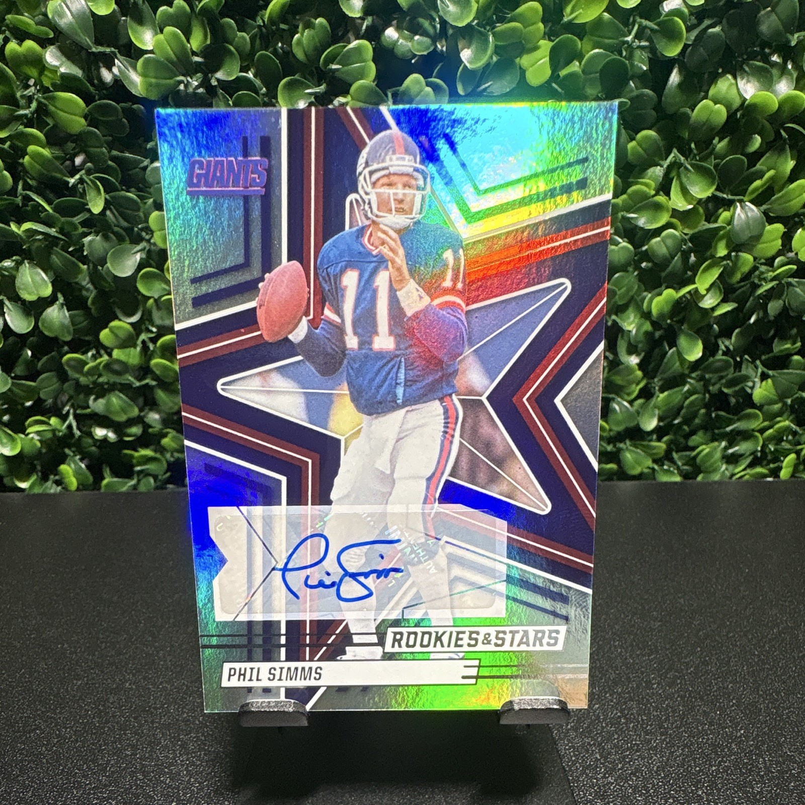 2025 Panini Rookies & Stars - Phil Simms #43 Auto