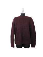 AG Adriano Goldschmied size Small Wool Mohair Pullover Crew Neck Sweater NEW