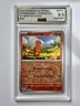 2023 Pokémon Charmander SV Paldean Fates 004/165 Cosmos Holo Promo AGS 9.5