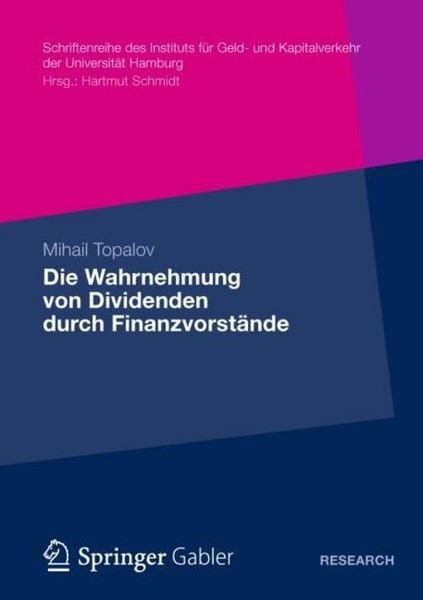 Die Wahrnehmung Von Dividenden Durch FinanzvorstäNde Mihail Topalov-image