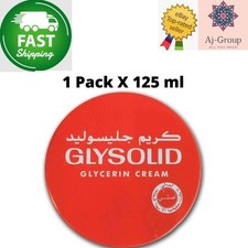1 X GLYSOLID Glycerin Cream - DRY SKIN Softening Moisturizer 125 ml / 4.22oz