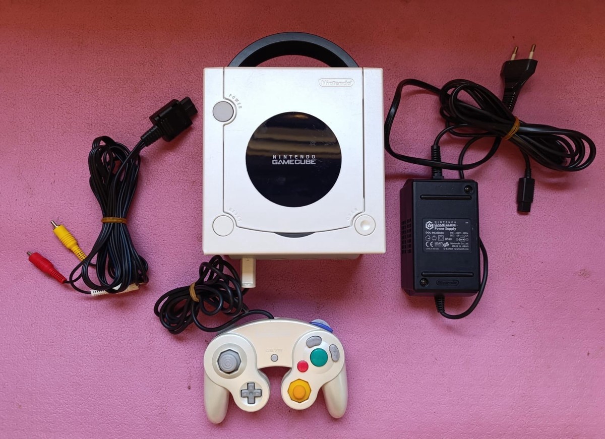 Nintendo GameCube Pearl White EU | Complete w/ Controller