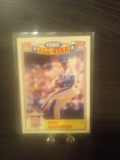 1989 Topps Baseball Doc Gooden Commemorative Card # 21 of 22 (1988 All Star)