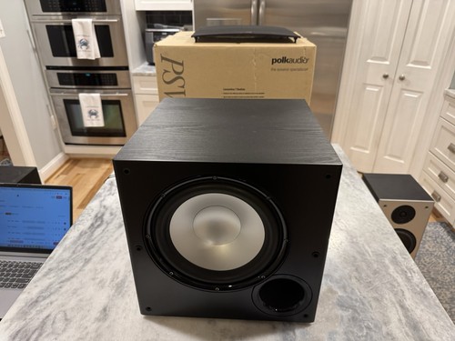 Polk Audio PSW108 Powered 10” Subwoofer 100 Watts Home Theater Active Open Box