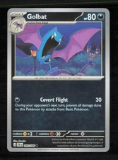 Golbat 050/086 Common Chaos Rising Pokemon Reverse Holo Near Mint