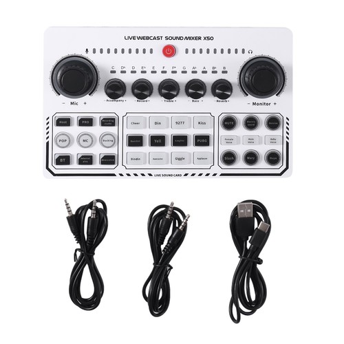 X50 Professional Recording Studio Sound Cards for Live Broadcast L7Y46140