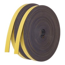 Magnetic Strip Roll, for DIY Crafts, Whiteboards, Refrigerator Magnets, Black