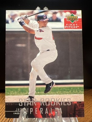 2004 Upper Deck First Pitch #11 Jhonny Peralta  Cleveland Indians Star Rookie