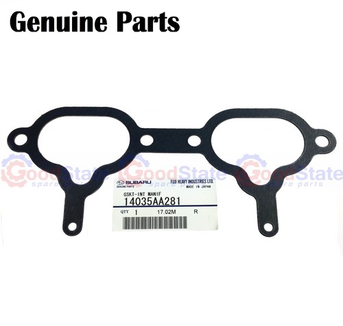 GENUINE Subaru Impreza WRX STI RS 93-99 EJ20 EJ25 Inlet Manifold Gasket Set of 2 - Picture 2 of 2