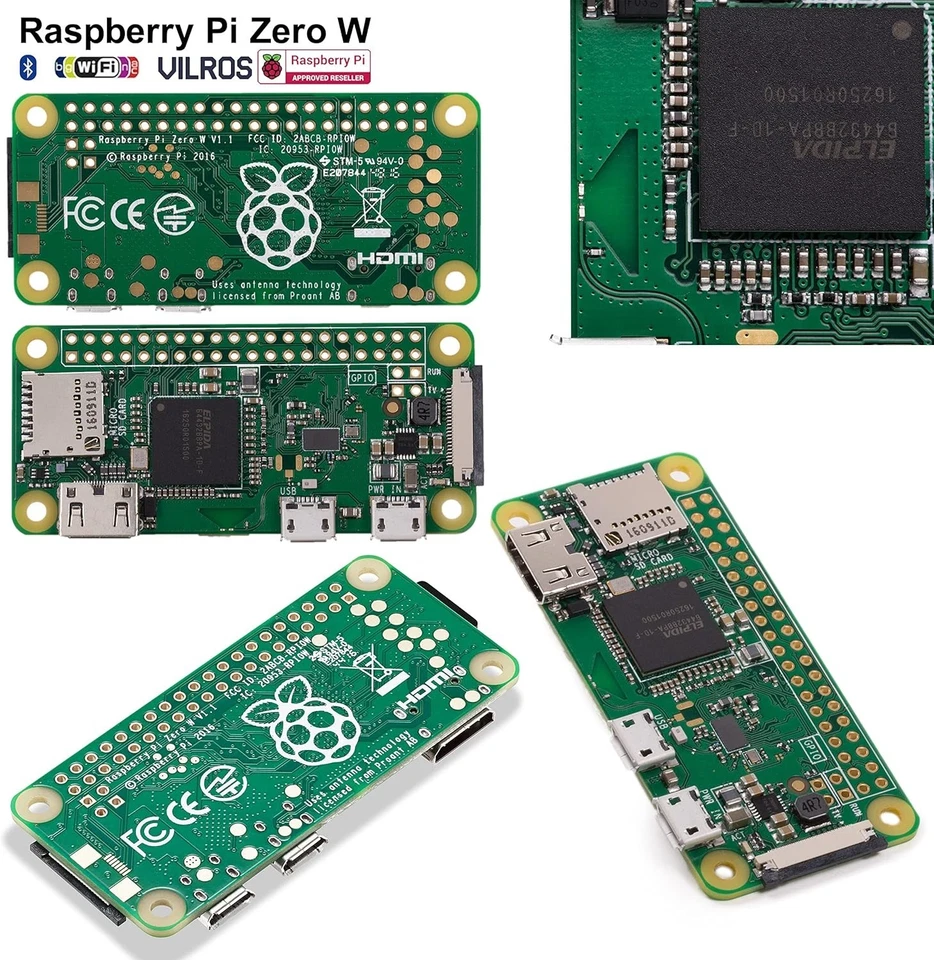 Raspberry Pi Zero W Starter Kit with Black Case - Image 4 of 4