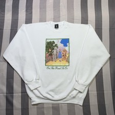 Vintage Wizard of Oz Sweatshirt On The Road To Oz Warner Bros 1998 USA Large