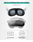 2PCS Schutzfolie Displayschutzfolie für Pico 4 VR Headset Brille Filme Objektiv