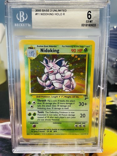 Nidoking graded BGS 6 for sale on eBay