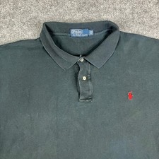 Polo Ralph Lauren Polo Mens Size 2XB Black Big Pony Short Sleeve Classic Fit