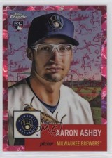 2022 Topps Chrome Platinum Anniversary 23/100 Aaron Ashby #378 3c2