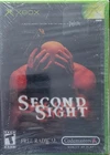 Second Sight (BRAND NEW SEALED Microsoft Xbox, 2004) FAST SHIPPING !!