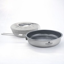 WAGEMOND Titan Bratpfanne für Outdoor – ultraleicht & langlebig