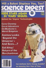 SCIENCE DIGEST 6 1980 Isaac Asimov Star Wars Robots Methane Gene Cloning &c