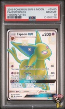 Espeon Gx SV60/SV94 Hidden Fates Pokemon PSA 10 on eBay