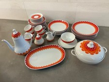 Kaffee-Service, Speise-Service von Melitta, 70er Jahre, 41 Teile