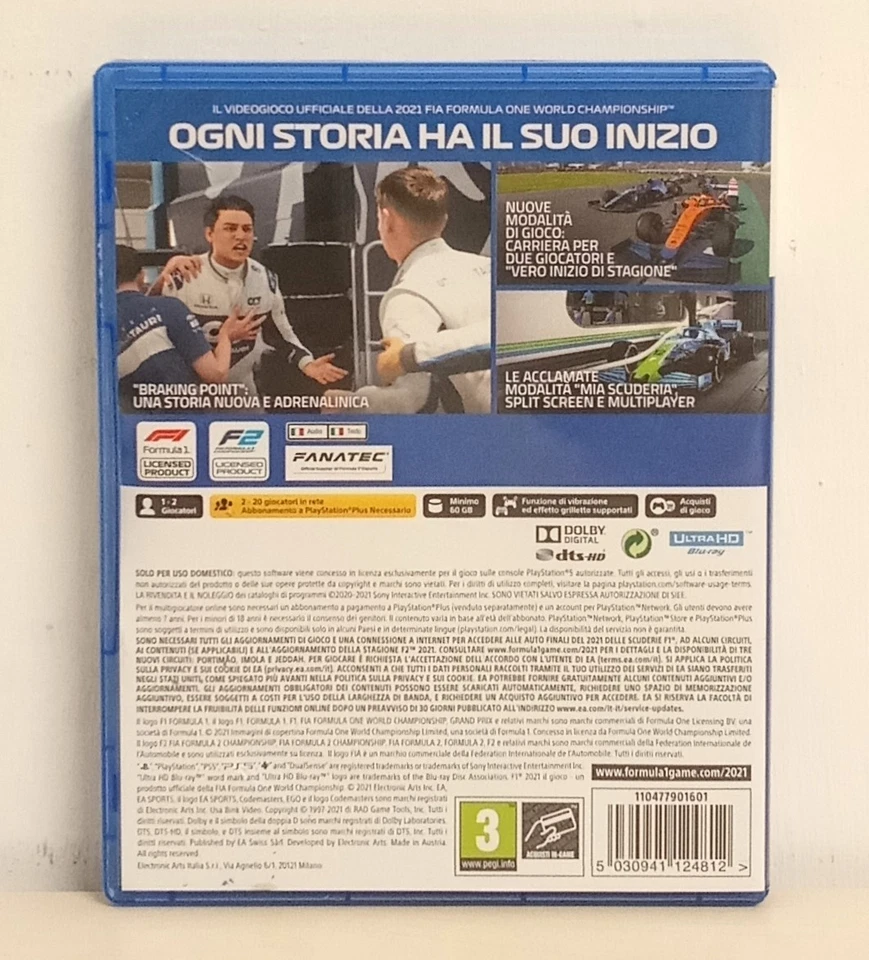 (PS5) F1 2021, foto 2 di 3