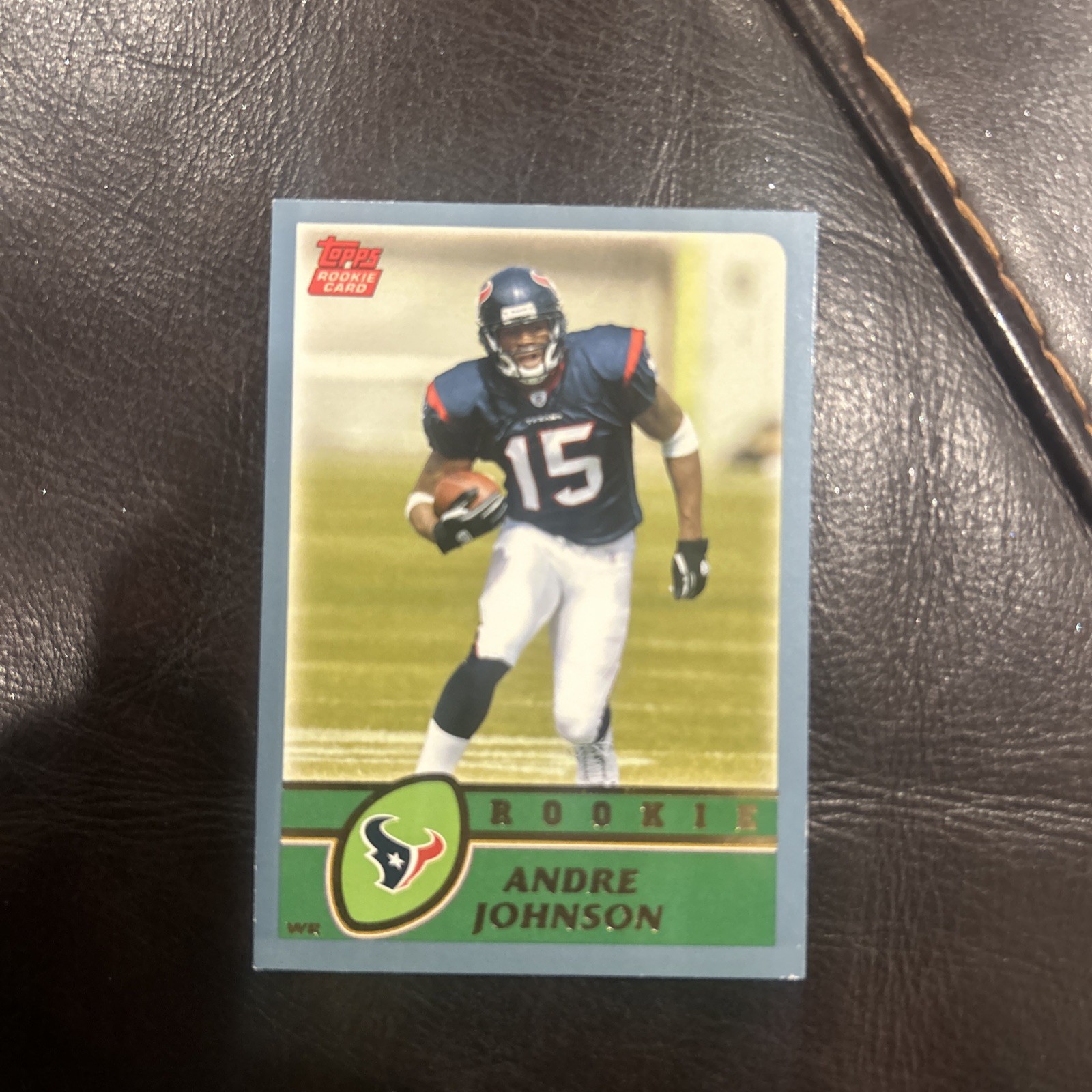 2003 ANDRE JOHNSON TOPPS #380 ROOKIE RC HOUSTON TEXANS MIAMI HURRICANES