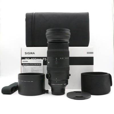 Sigma 150-600mm f/5-6.3 DG DN OS Sports Lens for Sony E [Top Mint]