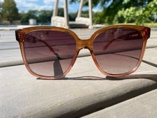 QUAY AUSTRALIA Wide Awake Oversized Square Coffee Rose Brown Waitlisted Sold Out