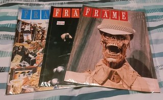 Doctor Who Fanzines: THE FRAME (Bundle of 3 Issues)