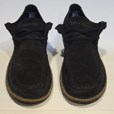 NEW Birkenstock Pasadena Suede Moccasin Oxfords Black - EU 44 US 11 Pasadena Suede Leather in Color Black | BIRKENSTOCK US main image 3