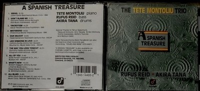 A Spanish Treasure by Tete Montoliu Trio (CD, Jan-1992, Concord)