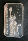 .999 Silver Bar Statue Of Liberty 1-Oz. Bar Madison Mint