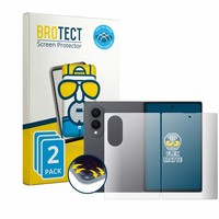 2X Displayfolie Matt FüR Samsung Galaxy Z Fold 8 (Display+RüCkseite)
