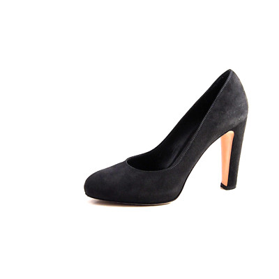 Gianvito Rossi 105 High Heel Pump Gray Suede Womens Shoe Size EU 37 US 7 $680