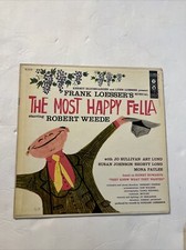 Frank Loesser’s Musical The Most Happy Fella Robert Weede 45 rpm records set