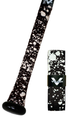 VULCAN ADVANCED POLYMER BAT GRIPS - ULTRALIGHT 0.50 MM - BLACK SPLATTER