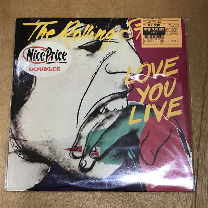 ローリングストーンズ　Love you Live LP レコード Amazon.co.jp: Love You Live + Obi: ミュージック