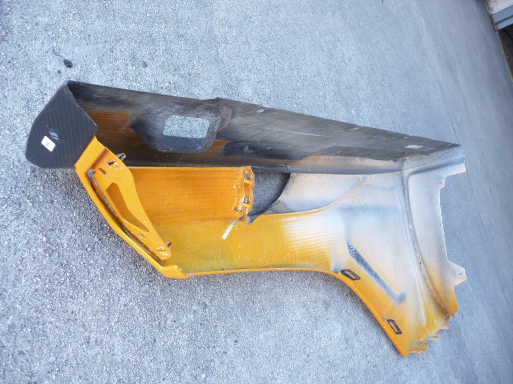 2016 McLaren 675LT Left Rear Lower Body side Panel Cover Carbon 11A6399RP.01 OE
