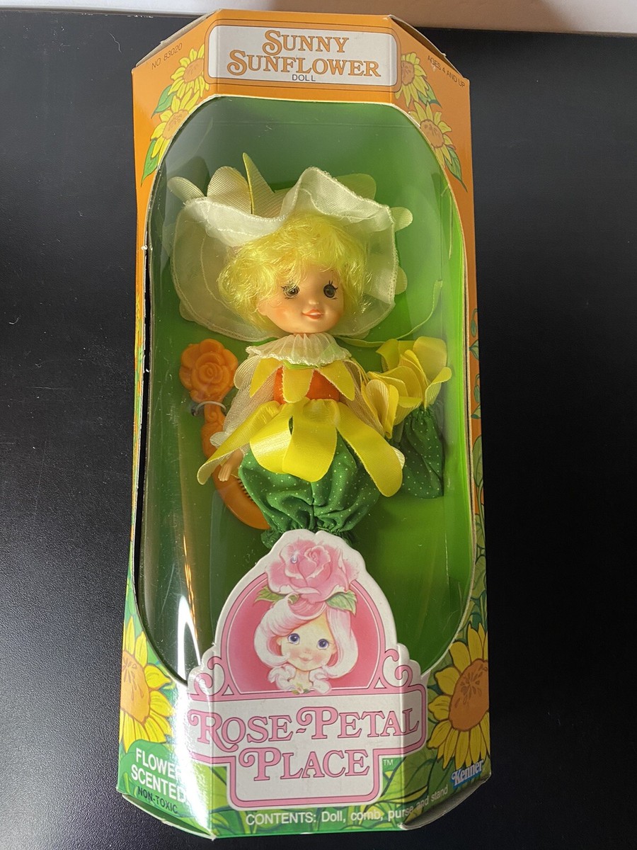 Vintage Rose Petal Place Sunny Sunflower Scented Doll (1984, Kenner) *NEWRARE* Vintage Rose Petal Place Sunny Sunflower Scented Doll (1984, Kenner) *NEWRARE*