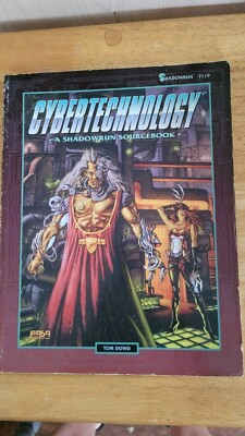 Shadowrun Cybertechnology A Shadowrun Sourcebook by Fasa 1995