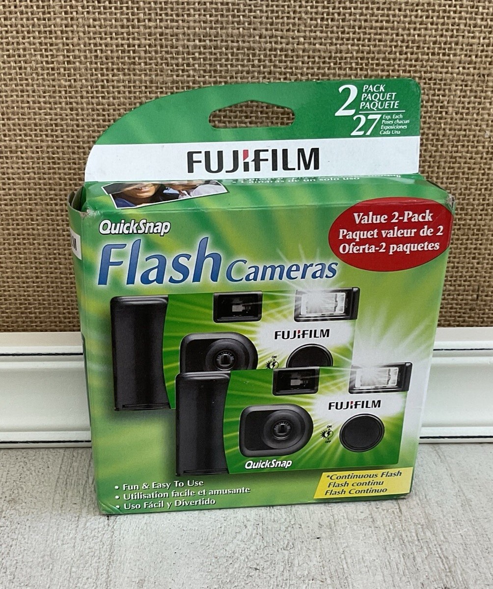 Fujifilm Disposable Camera Pack Fuji Film Fujifilm QuickSnap