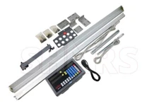 .0002" XYZ 3-Axis DRO Digital Readout Glass Linear Quill Milling Package R