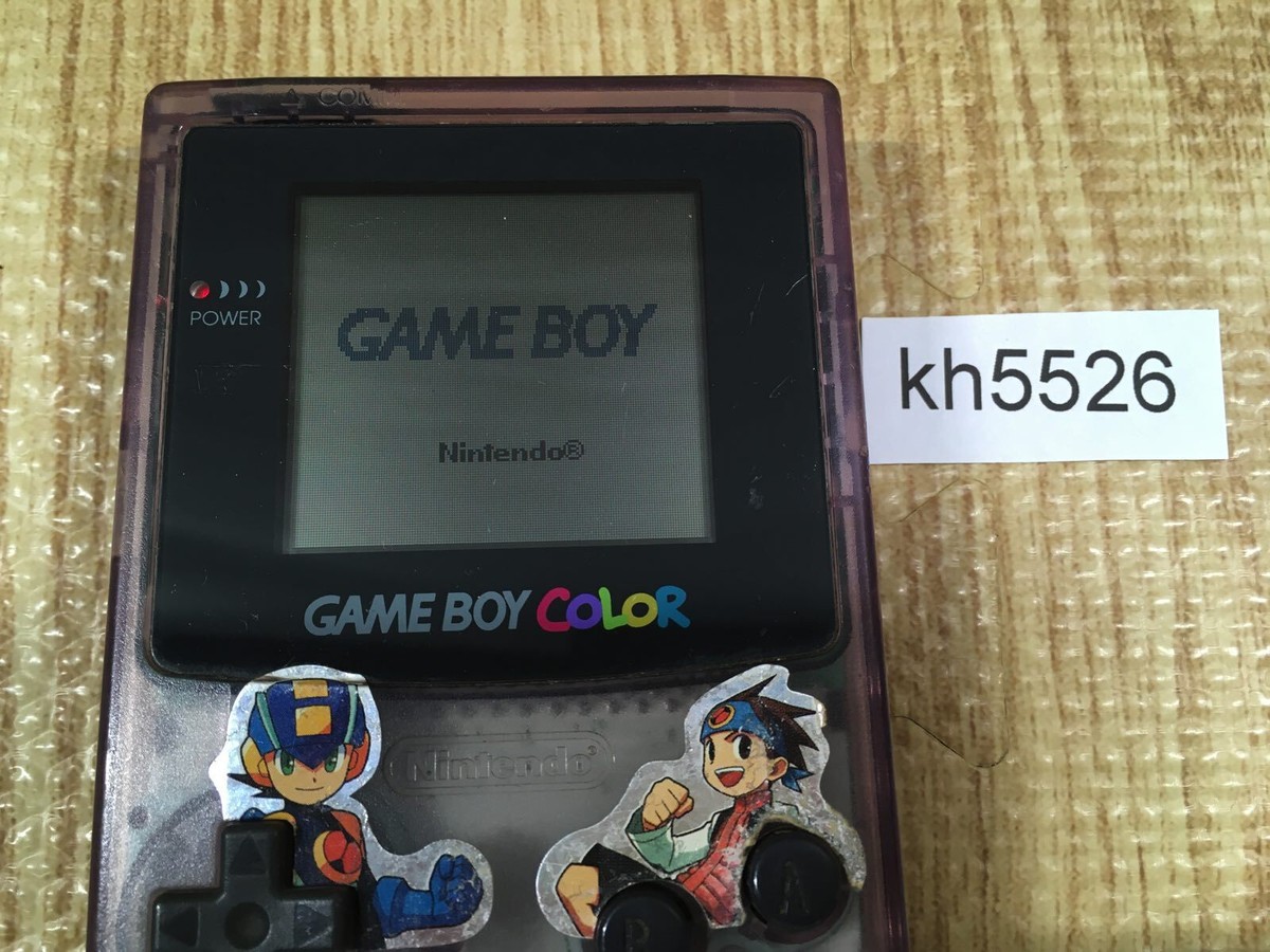 kh5526 Plz Read Item Condi GameBoy Color Clear Purple Game kh5526 Plz Read Item Condi GameBoy Color Clear Purple Game